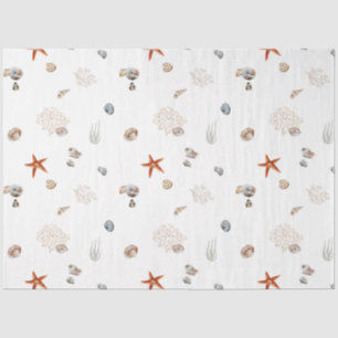 Papel De Seda Serie Brisa del Océano Diseño 1