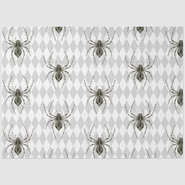 Papel De Seda Serie Bruja Araña Diseño 21 (Anverso)