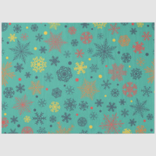 Papel De Seda Serie Copo de Nieve 16 Diseño 6