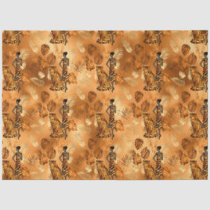 Papel De Seda Serie Copper Tiger Diseño 11