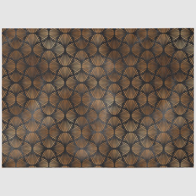 Papel De Seda Serie Copper Tiger Diseño 13 (Anverso)