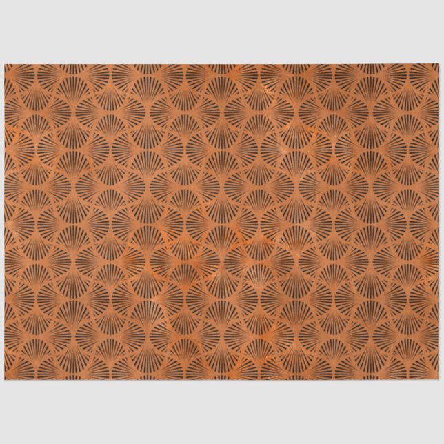 Papel De Seda Serie Copper Tiger Diseño 15 (Anverso)