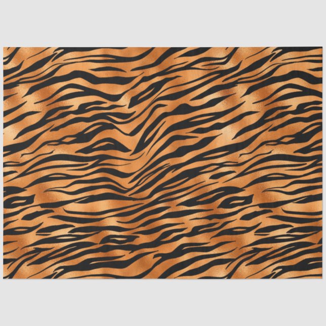 Papel De Seda Serie Copper Tiger Diseño 9 (Anverso)