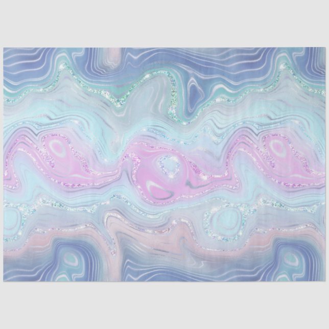 Papel De Seda Serie Crystal Strata Diseño 5 (Anverso)