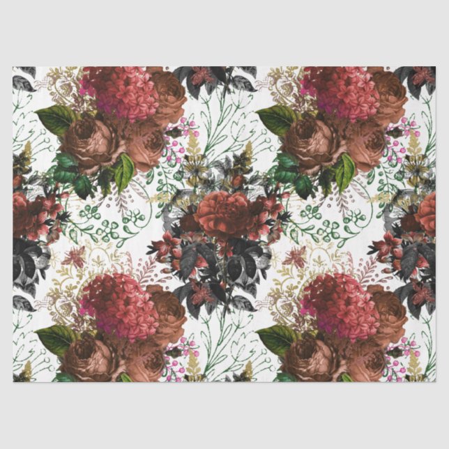 Papel De Seda Serie de abejas del bosque Diseño 35 (Anverso)