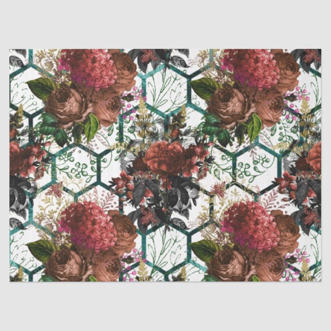 Papel De Seda Serie de abejas del bosque Diseño 60 (Anverso)