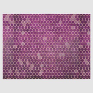 Papel De Seda Serie de Abejas Moradas Diseño 1