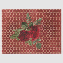 Serie de abejas Rosa Roja Diseño 69