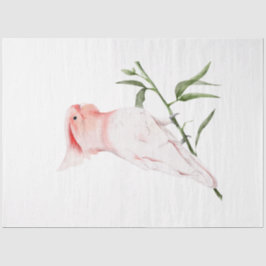 Papel De Seda Serie de aves tropicales: Grandes Mitchells