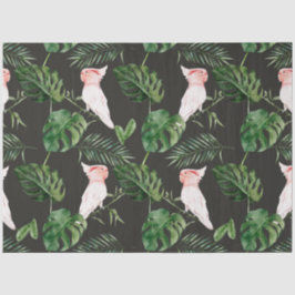 Papel De Seda Serie de Aves Tropicales: Grandes Mitchells Diseño