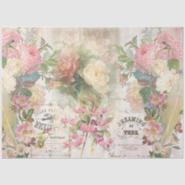 Papel De Seda Serie de Collage Shabby Chic Diseño 5