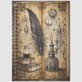 Papel De Seda Serie de Diario Basura Gótico Diseño 11
