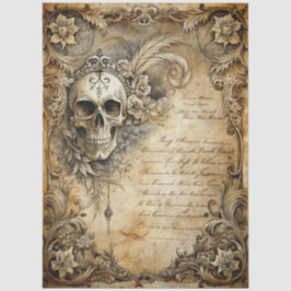 Papel De Seda Serie de Diseño 9 de Diario de Basura Gótico