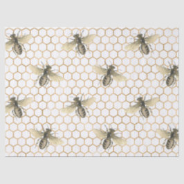 Papel De Seda Serie de diseño de abeja melífera 7