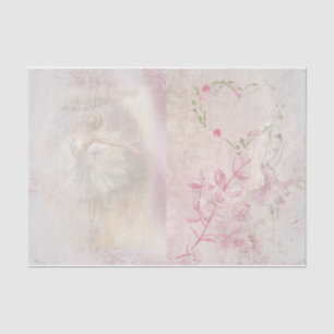 Papel De Seda Serie de diseño de bailarina romántica 4
