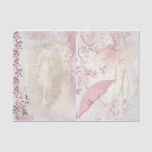 Papel De Seda Serie de diseño de bailarina romántica 6
