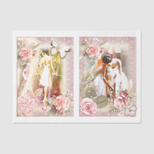 Papel De Seda Serie de diseño de ballet 2