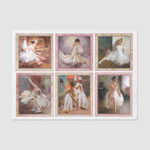 Papel De Seda Serie de diseño de ballet 3