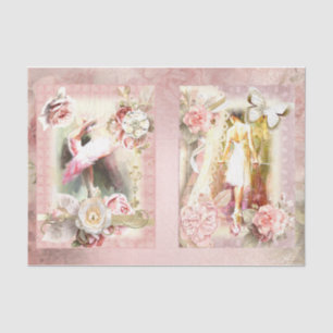 Papel De Seda Serie de diseño de ballet 8