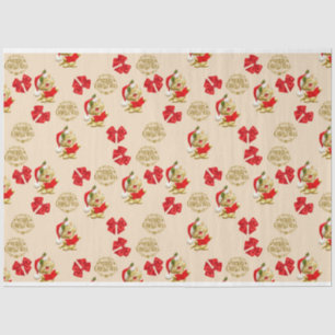 Papel De Seda Serie de Diseño de Bayas de Navidad 11