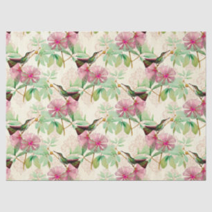 Papel De Seda Serie de diseño de colibríes diecinueve