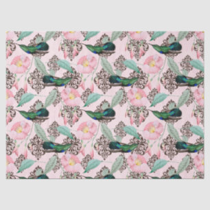 Papel De Seda Serie de diseño de colibríes dieciocho