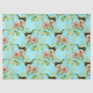 Papel De Seda Serie de Diseño de Colibríes Nueve