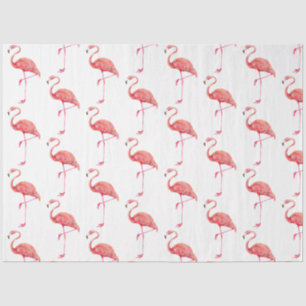 Papel De Seda Serie de diseño de flamenco acuarela 1