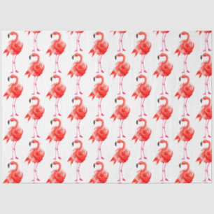 Papel De Seda Serie de diseño de flamenco acuarela 14