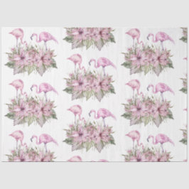 Papel De Seda Serie de diseño de flamenco acuarela 3