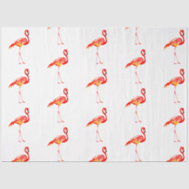 Papel De Seda Serie de diseño de flamenco acuarela 5