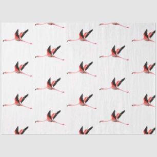 Papel De Seda Serie de diseño de flamenco acuarela 6