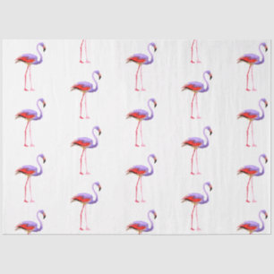 Papel De Seda Serie de diseño de flamenco acuarela 7