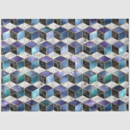 Papel De Seda Serie de diseño de galaxia isométrica 12