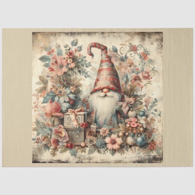 Papel De Seda Serie de Diseño de Navidad Pasada 27 (Anverso)