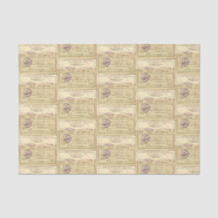 Papel De Seda Serie de Diseño de Playa Náutica 24