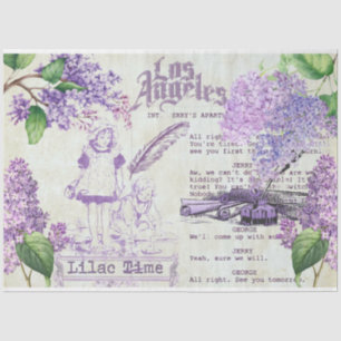 Papel De Seda Serie de Diseño Días de Lila 3