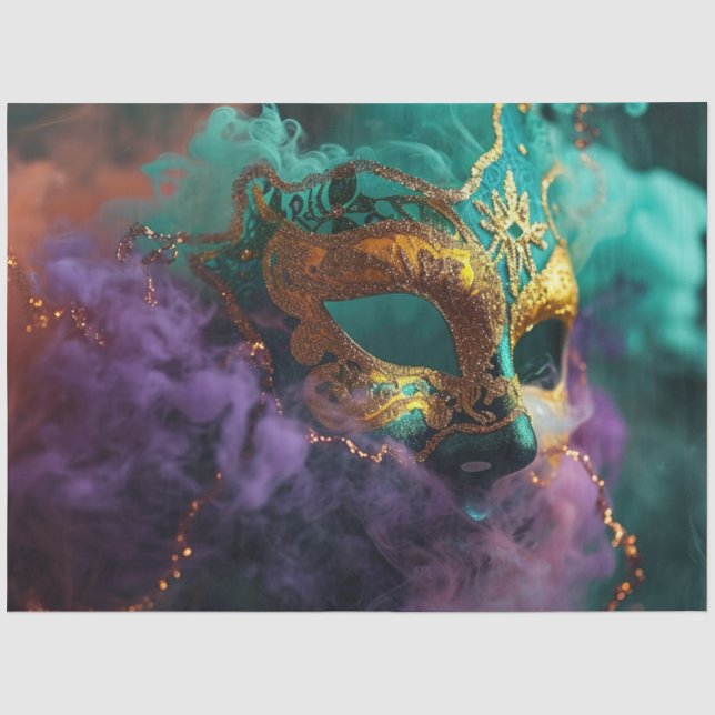Papel De Seda Serie de diseño Enigma Masquerade 10 (Anverso)