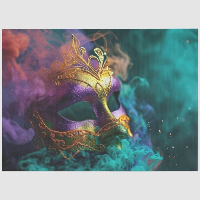 Papel De Seda Serie de diseño Enigma Masquerade 6 (Anverso)