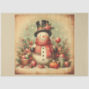 Papel De Seda Serie de diseños de Navidad Pasada 22