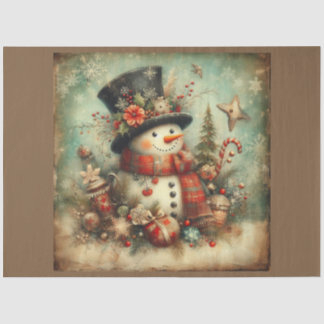 Papel De Seda Serie de diseños de Navidad Pasada 3