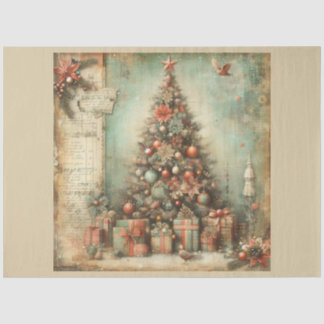 Papel De Seda Serie de diseños de Navidad Pasada 5