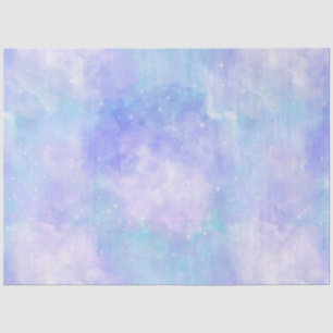 Papel De Seda Serie de galaxias azul claro Diseño 2