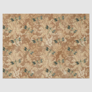 Papel De Seda Serie de girasoles y libélulas Diseño 8
