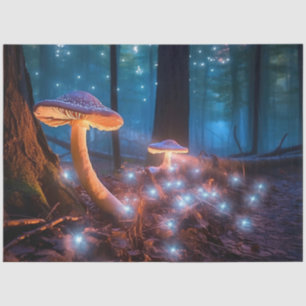 Papel De Seda Serie de Hongos Etéreos Diseño 12