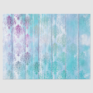 Papel De Seda Serie de Madera Shabby Chic Diseño 2