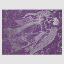 Papel De Seda Serie de mapas estelares de la galaxia de plata Di
