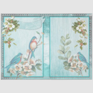 Papel De Seda Serie de Pájaros Silvestres Diseño 9