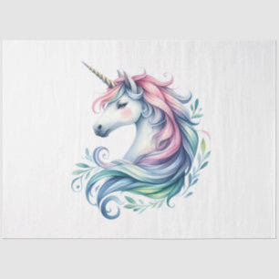 Papel De Seda Serie de Unicornios Diseño 7