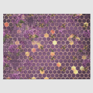 Papel De Seda Serie Diseño Abeja Púrpura 12